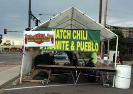Taste of Chili stand at 17th and Federal Federal & 17th Taste of Chili stand